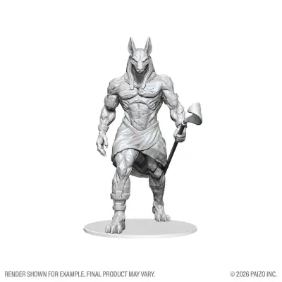 Statue pathfinder battles giant animated unpainted